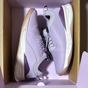 CLOVE Purple Sneakers water and fluid resistant leather wipeable